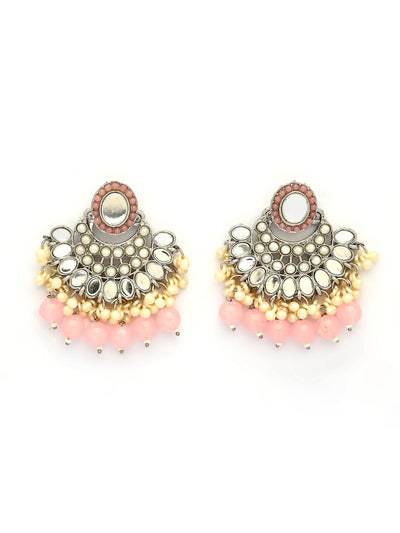 Sukkhi Unique Rhodium Plated with AD Beads Choker Necklace Set Earring and Maangtikka Jewellery Set for Women|NS107524