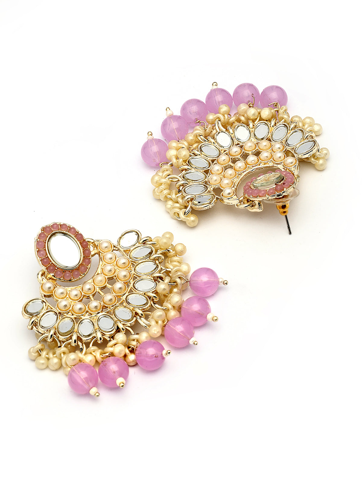 Sukkhi Classic Gold Plated with AD Beads Choker Necklace Set Earring and Maangtikka Jewellery Set for Women|NS107525