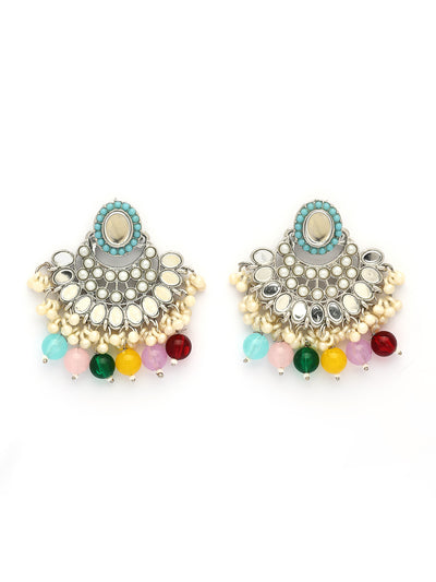 Sukkhi Fashion-Forward Gold Plated with AD Beads Choker Necklace Set Earring and Maangtikka Jewellery Set for Women|NS107529