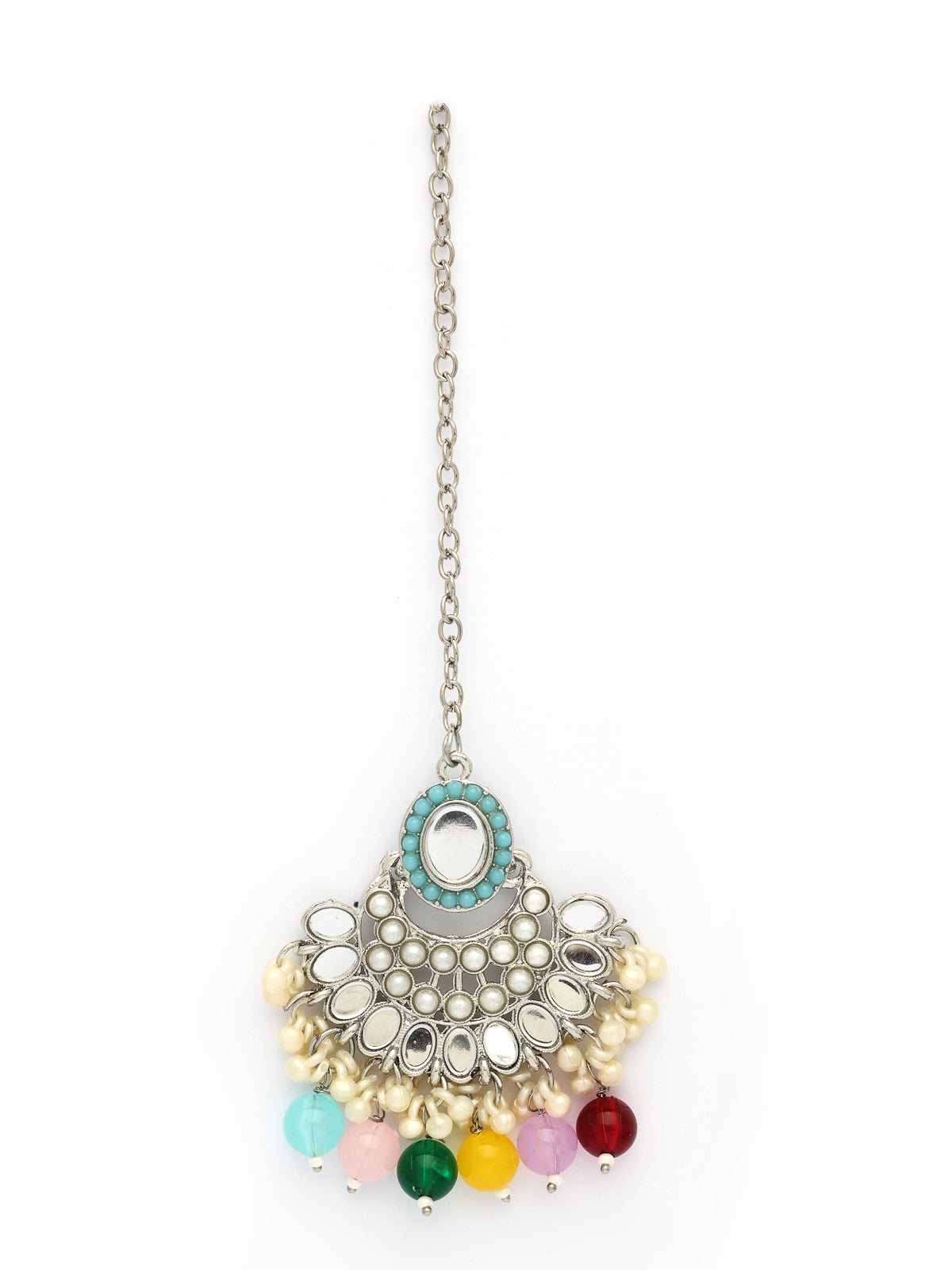 Sukkhi Fashion-Forward Gold Plated with AD Beads Choker Necklace Set Earring and Maangtikka Jewellery Set for Women|NS107529