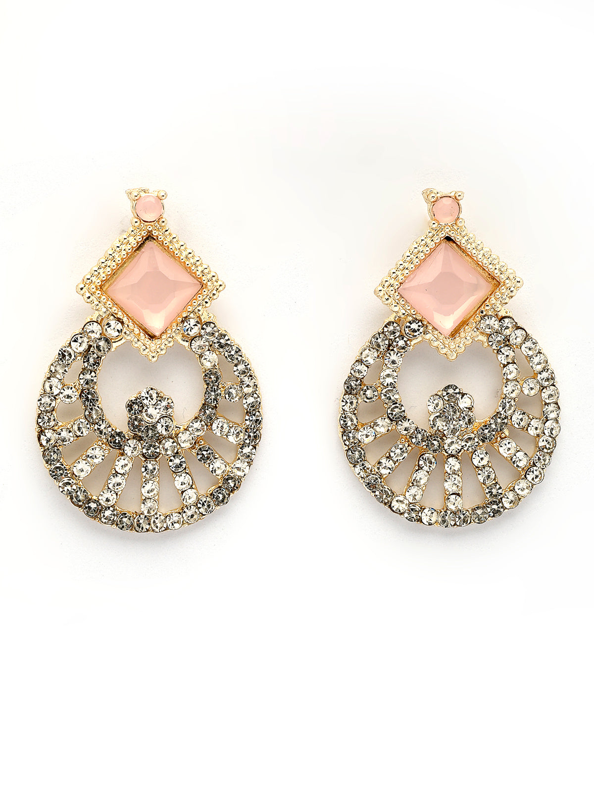 Sukkhi Pretty Gold Plated AD Stones & Beads Choker Necklace Set With Earring And Maangtika | Jewellery Set For Women|NS107536