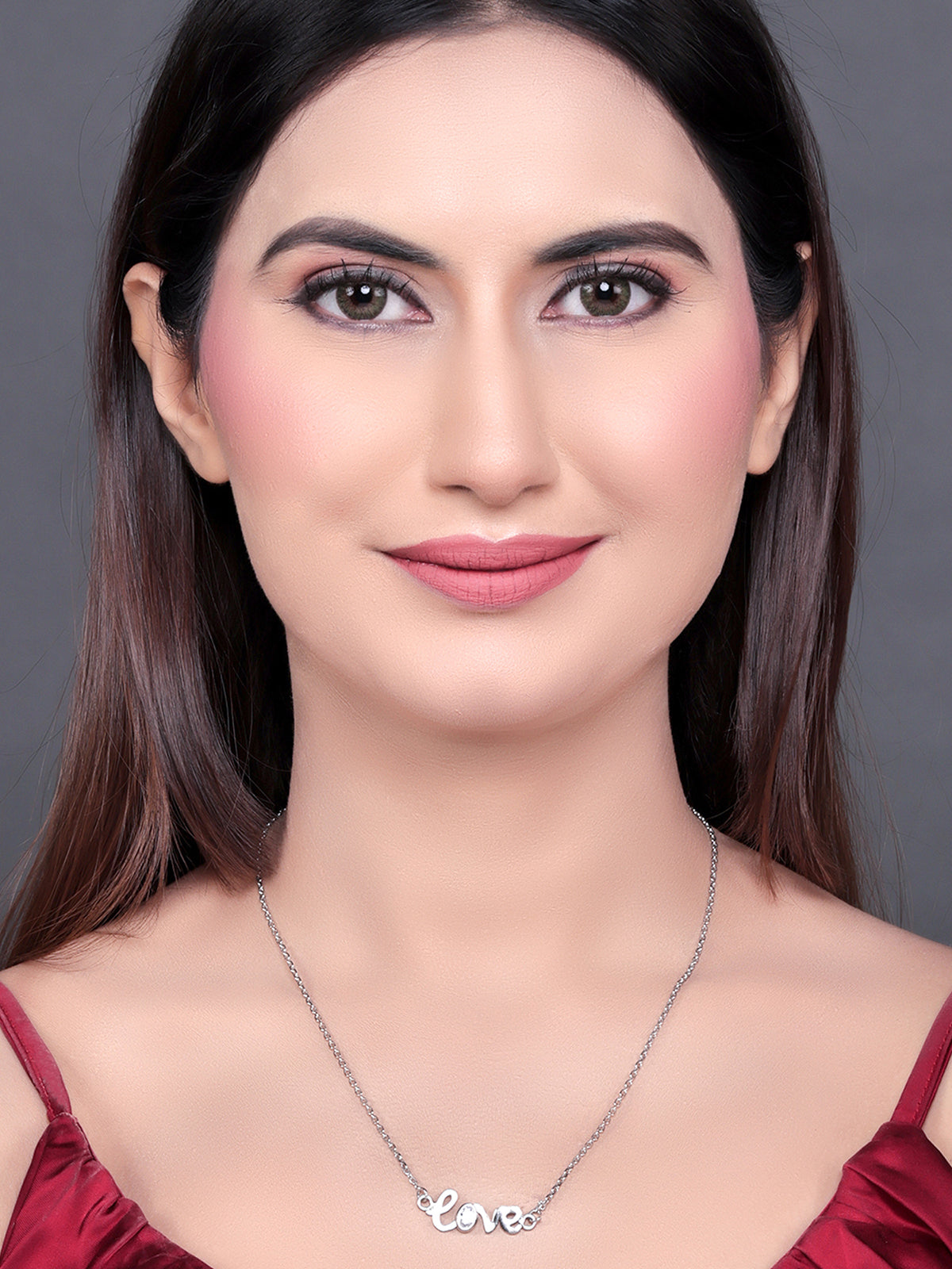 Pissara by Sukkhi Marvelous 925 Sterling Silver Cubic Zirconia Pendant With Chain For Women And Girls|with Authenticity Certificate, 925 Stamp & 6 Months Warranty P104615