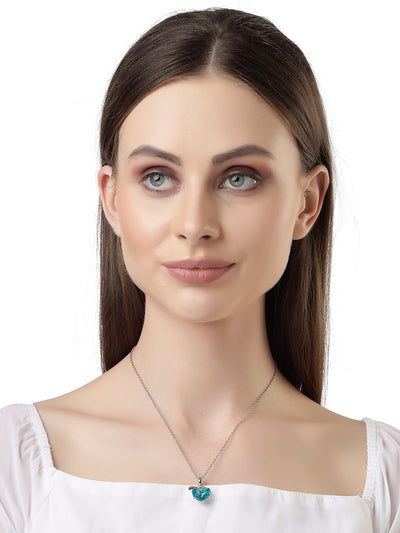 Scintillare by Sukkhi Unique Name English Gold Plated Alphabet R Letter Initials Letter Locket Pendant Necklace Chain Alphabet Pendant Necklace Chain for Men And Women Unisex|P106769