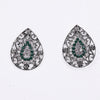 Sukkhi New Rhodium Plated Crystal Stones Studs Earring