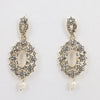 Sukkhi Creative Gold Plated White Dangle Earring for Women