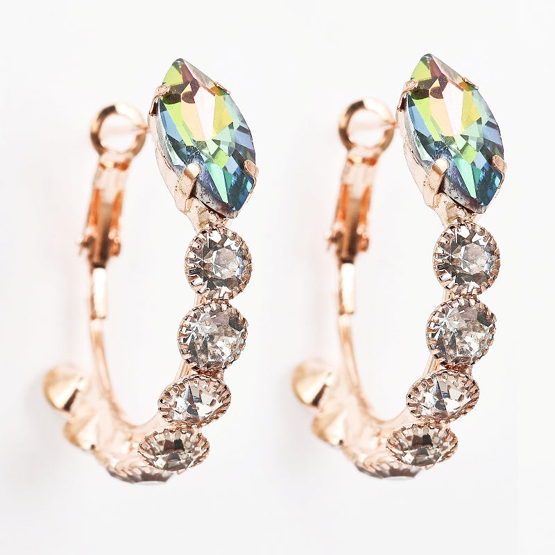 Sukkhi Delicate Gold Plated Golden Hoop Earring for Women