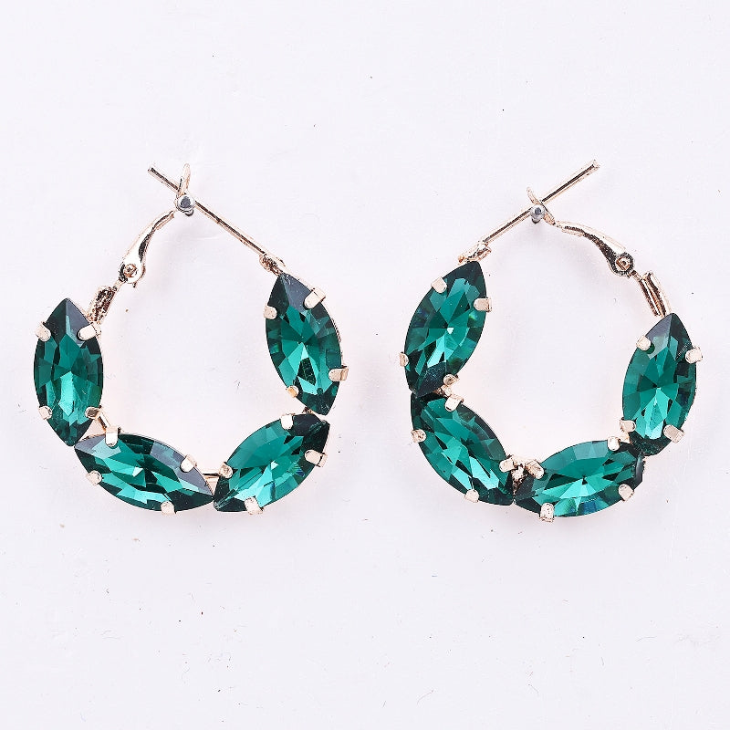 Sukkhi Desirable Silver Plated Oxidised Silver Hoop Earring for Women