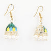 Sukkhi Dreamy Gold Plated Blue Jhumki Earring for Women
