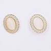 Sukkhi Attractive Oval Shaped Gold Plated Earrings for Womens