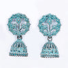 Sukkhi Incredible Silver Plated Oxidised Silver Jhumki Earring for Women