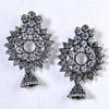 Sukkhi Designer Oxidised Silver Jhumki Earring for Women