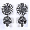 Sukkhi Attractive Oxidised Silver Jhumki Earring for Women