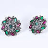 Sukkhi Charming Oxidised Silver Stud Earring for Women