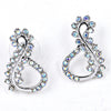 Sukkhi Trendy Rhodium Silver Stud Earring for Women