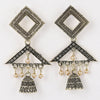 Sukkhi Eye-Catching Oxidised Gold Jhumki Earring for Women