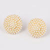 Sukkhi Pearls Gold Plated White Studs Earring for Women