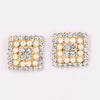 Sukkhi Festive Gold Plated White Studs Earring for Women