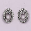 Sukkhi Fashion Rhodium Silver Studs Earring for Women