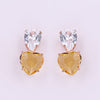 Sukkhi Decorative Gold Plated Heart Earring for Women