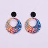 Attractive Multicolor Round Dangler Earring Jewellery for Women