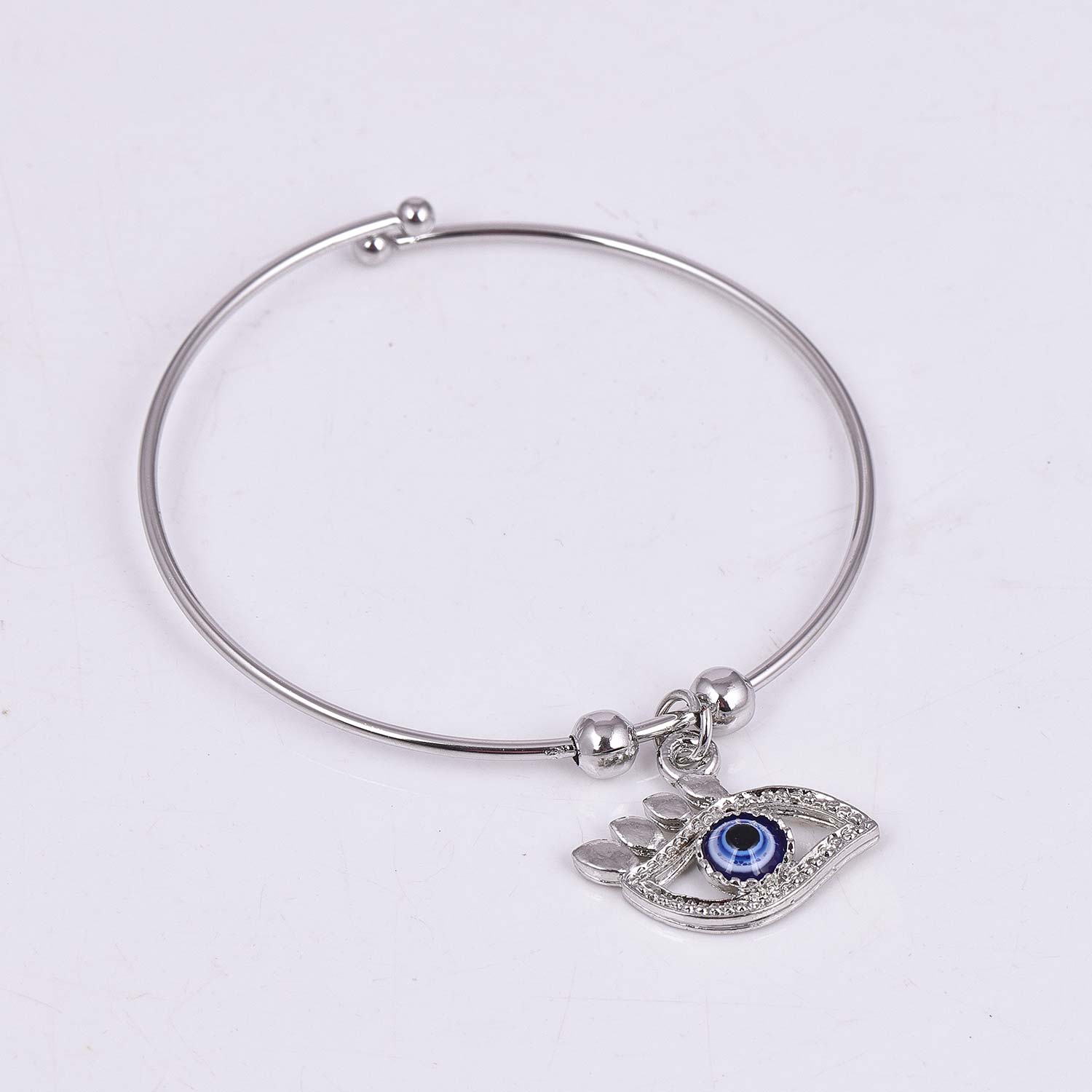 New Silver Plated Evil Eye Bracelet Jewellery for Women