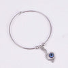 Modish Silver Plated Evil Eye Bracelet Jewellery for Women