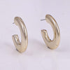 Appealing Gold Plated Half Hoop Earring Jewellery for Women