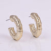 Classical Gold Plated Half Hoop Earring Jewellery for Women