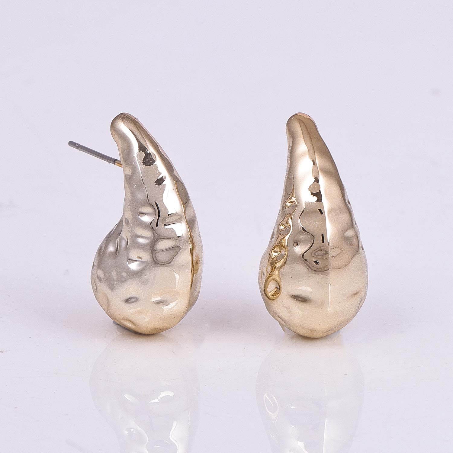Decorative Gold Plated Half Hoop Earring Jewellery for Women