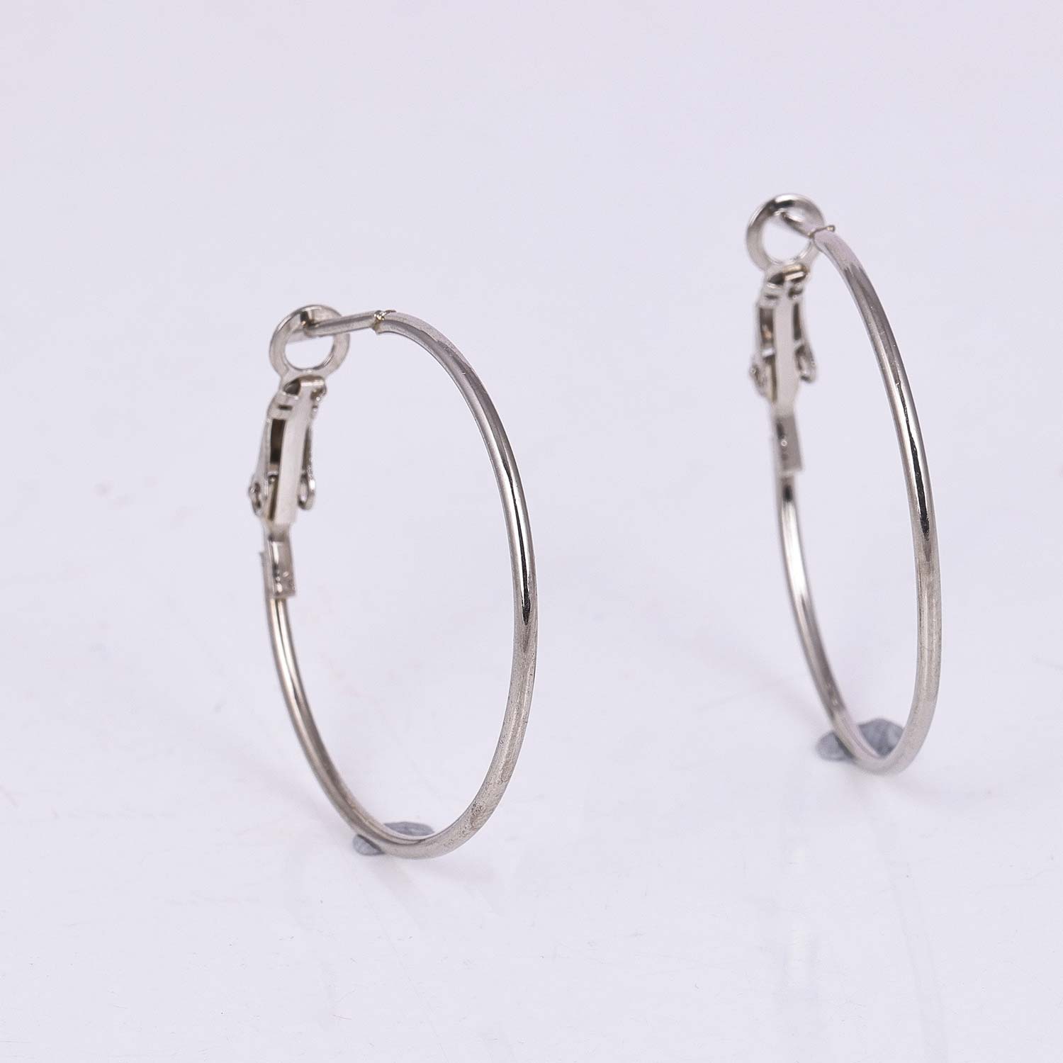 Dainty Silver Hoop Earring Jewellery for Women