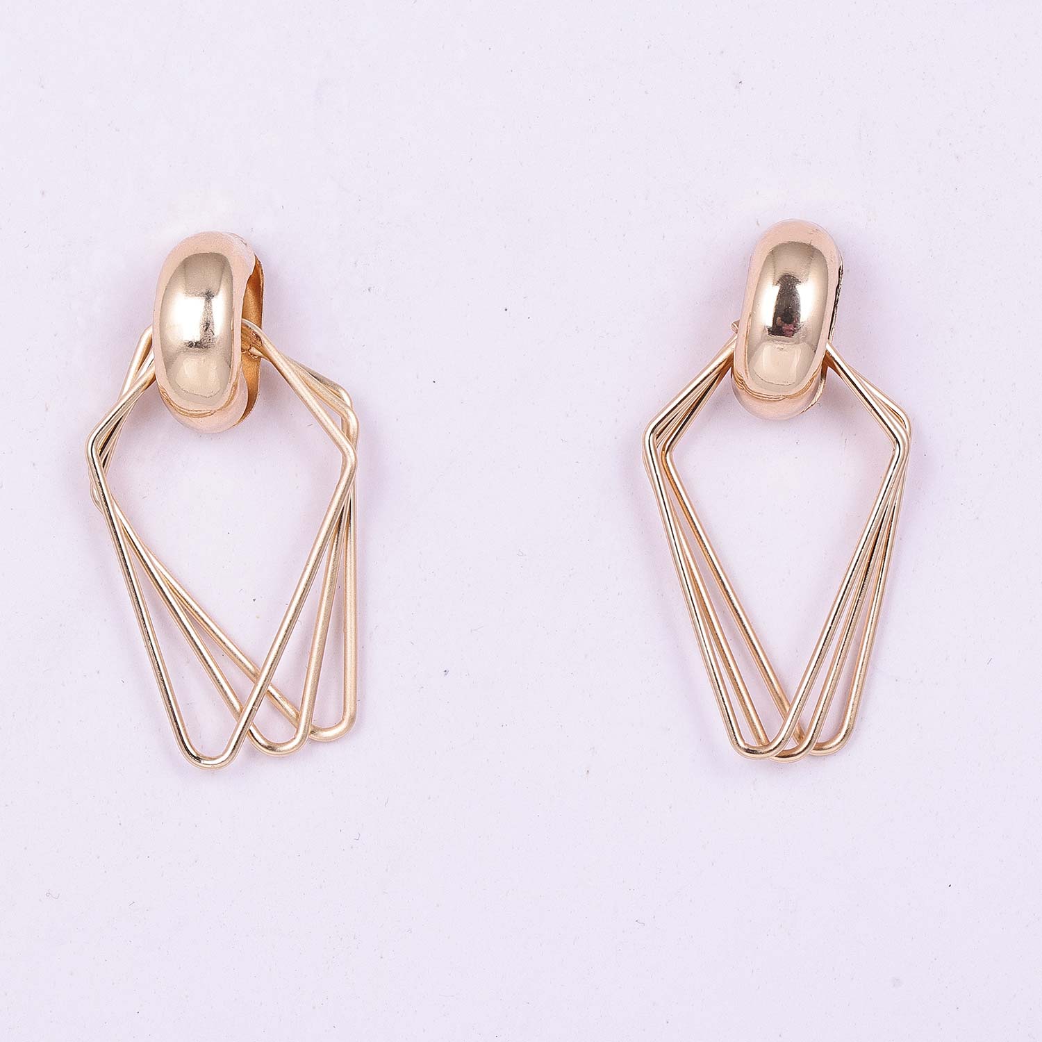 Lavish Rose Gold Plated Hoop Earring Jewellery for Women