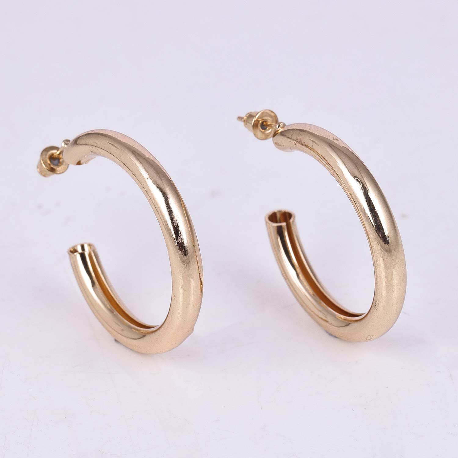 Smart Gold Plated Half Hoop Earring Jewellery for Women