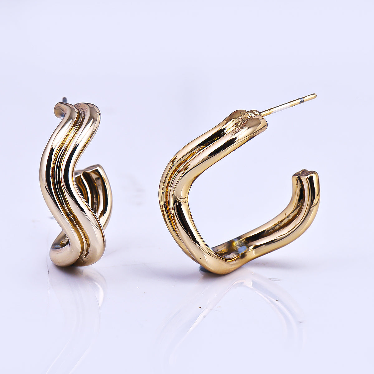 New Designer Half Hoop Earring for Women
