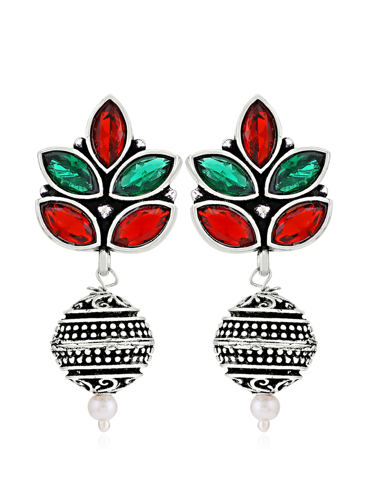 Sukkhi Fabulous Oxidised Dangle Earring for Women SKR56757