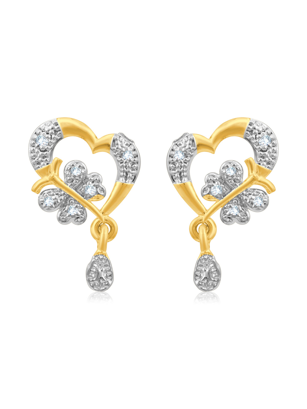 Sukkhi Lavish Gold Plated Heart Shaped Mangalsutra Set for Women SKR75039