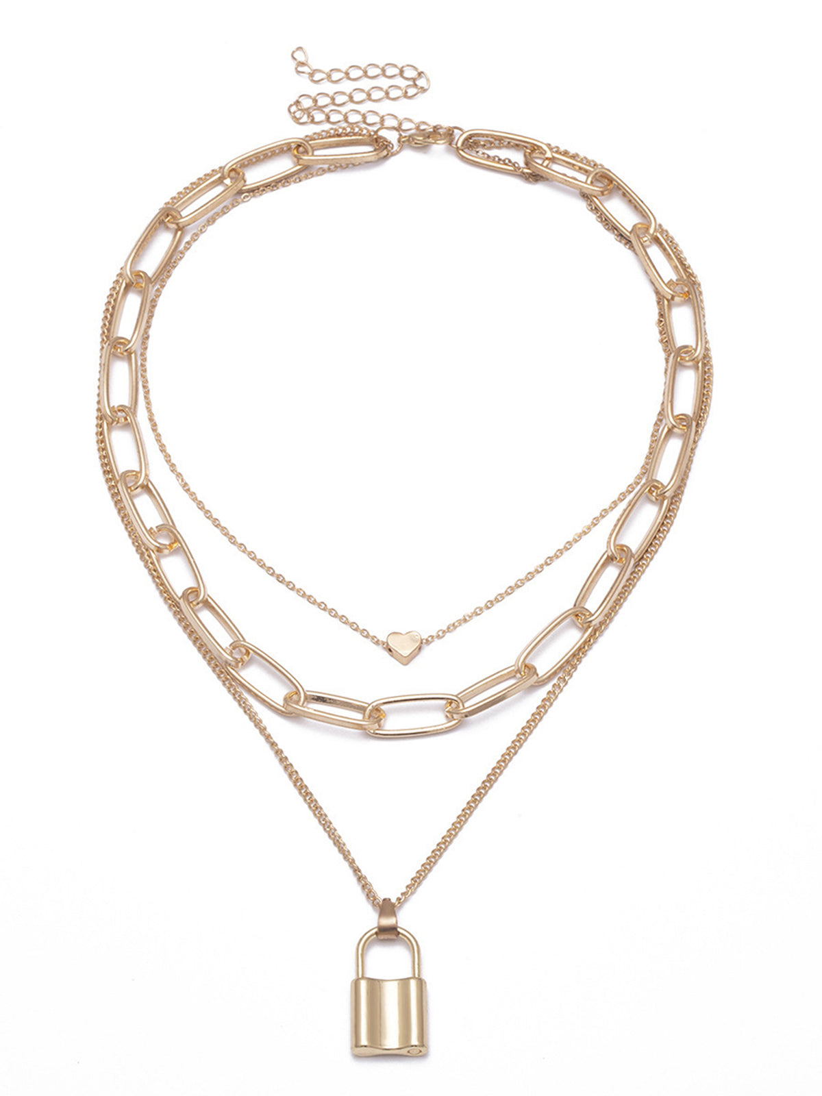 Scintillare by Sukkhi Ravishing Geometric Multi Layered Gold Plated Necklace for Women|SKR75251