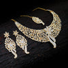 Sukkhi Sleek Gold plated AD Stone Necklace Set