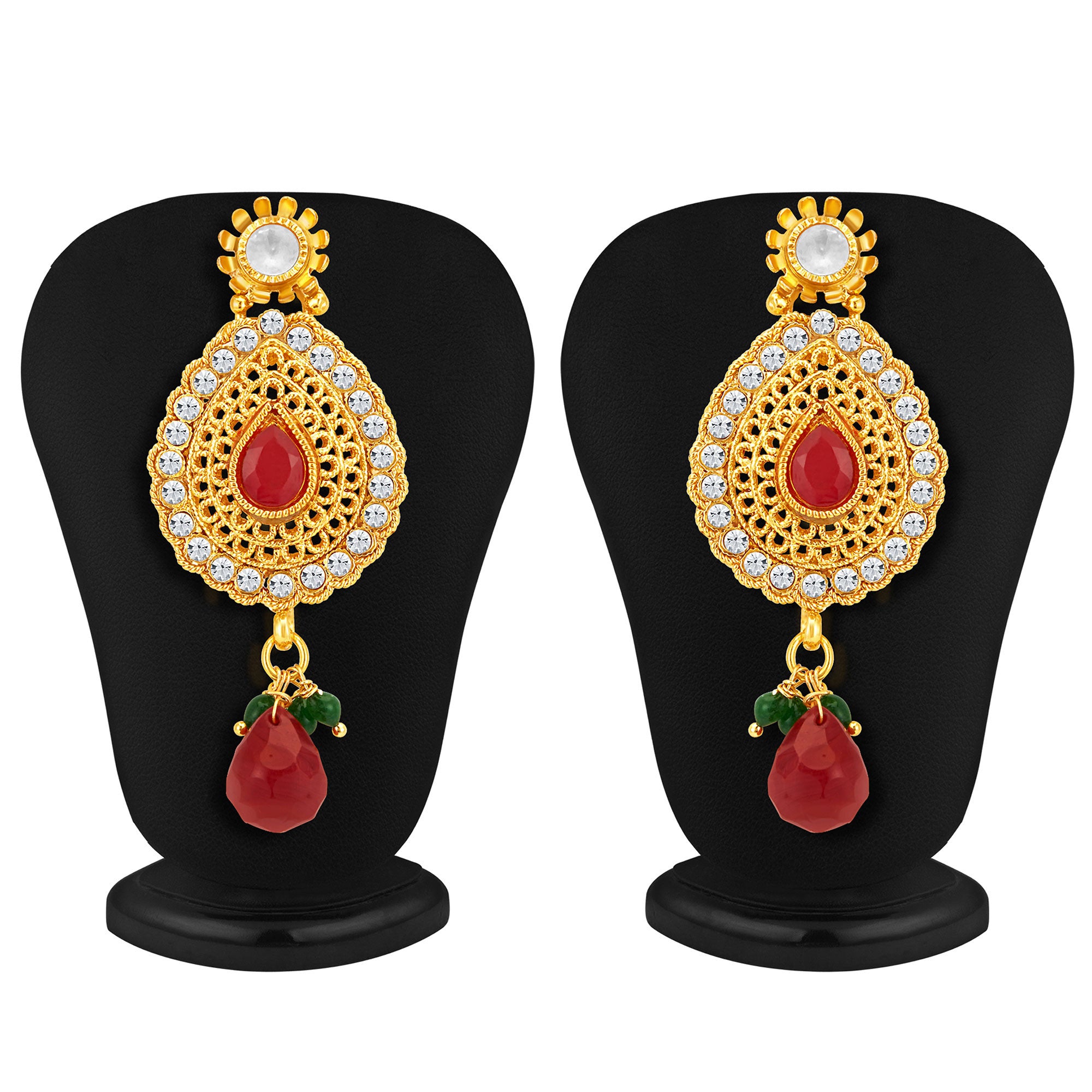 Sukkhi Graceful Gold Plated Necklace Set-4