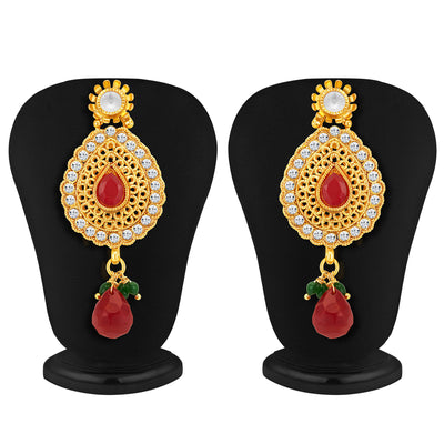 Sukkhi Graceful Gold Plated Necklace Set-4