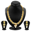 Sukkhi Intricately Gold Plated AD Set of 3 Necklace Set Combo For Women-4