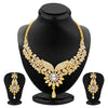 Sukkhi Intricately Gold Plated AD Set of 3 Necklace Set Combo For Women-6