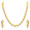 Sukkhi Graceful Gold Plated AD Necklace Set For Women-1