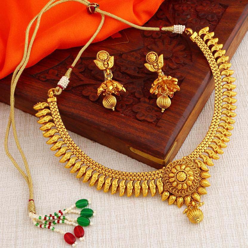 Sukkhi Elegant Gold Plated Necklace Set For Women