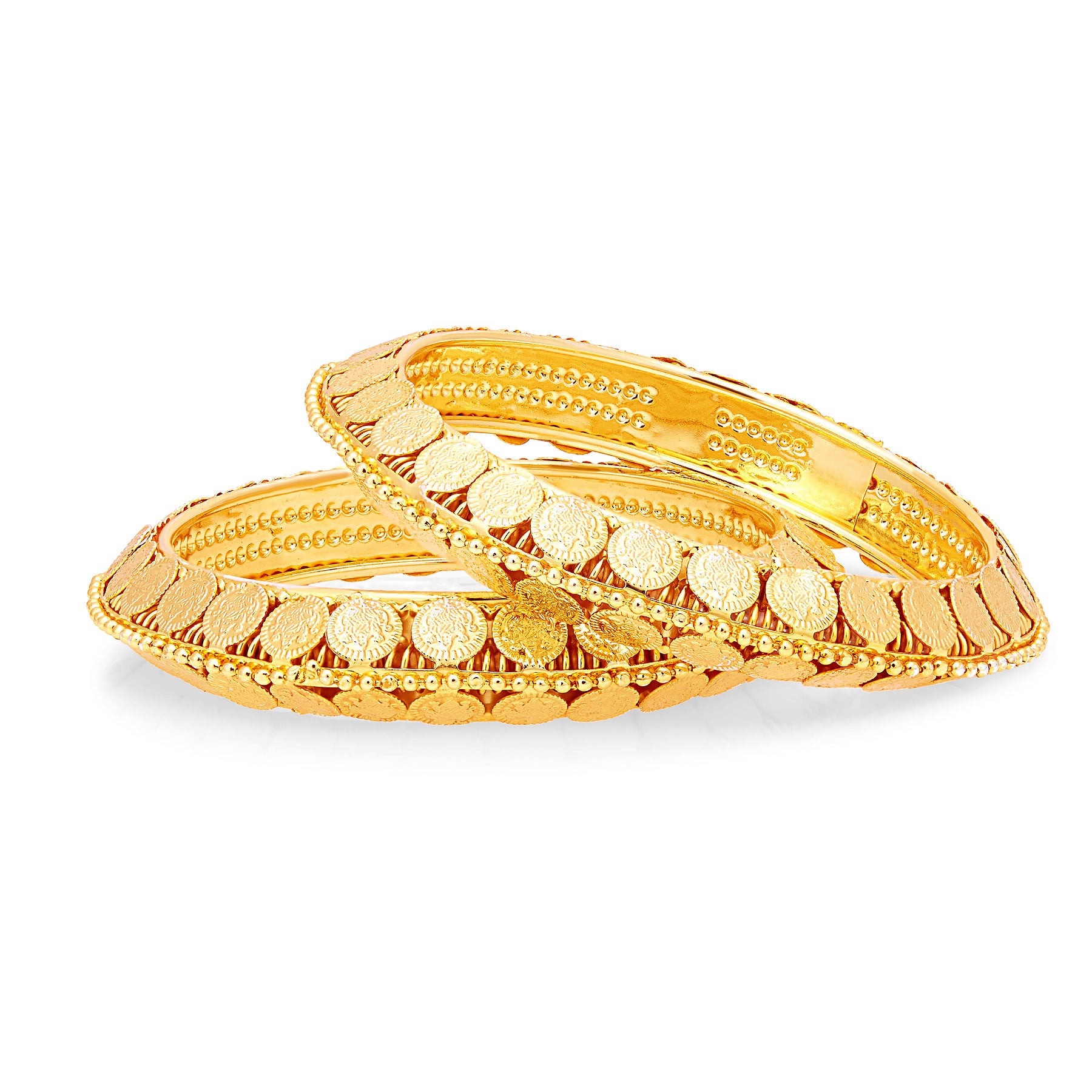 Sukkhi Sublime Laxmi Temple Gold Plated Bangle For Women-1