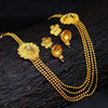 Sukkhi Marvellous Jalebi 4 String Gold Plated Necklace Set For Women