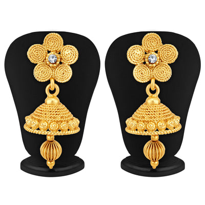 Sukkhi Marvellous Jalebi 4 String Gold Plated Necklace Set For Women-1