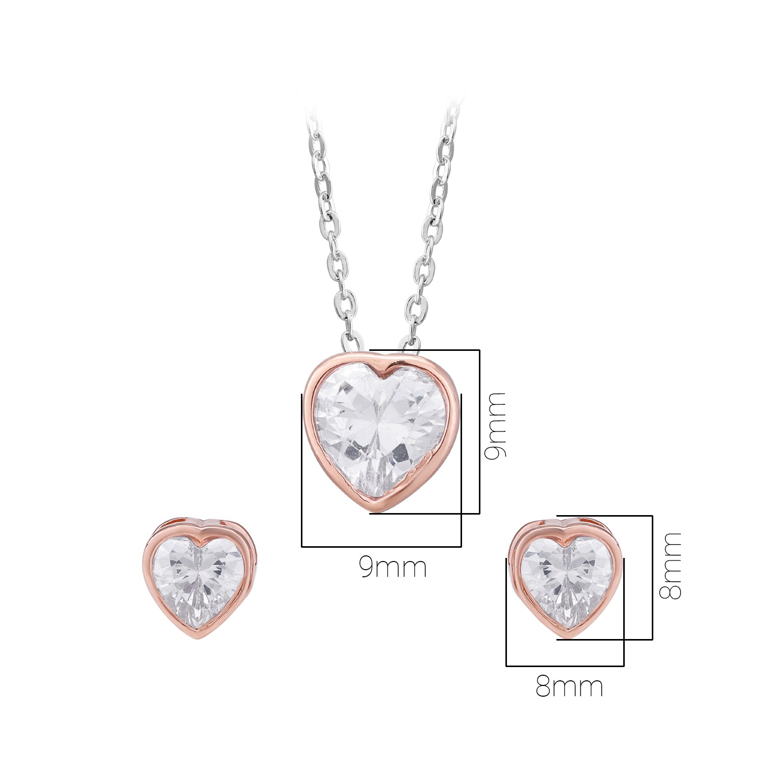 Pissara by Sukkhi Brilliant 925 Sterling Silver Cubic Zirconia Pendant Set For Women And Girls|with Authenticity Certificate, 925 Stamp & 6 Months Warranty
