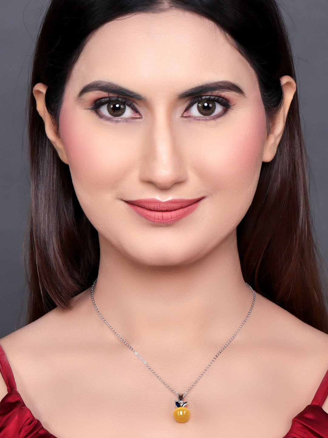 Pissara by Sukkhi Beautiful 925 Sterling Silver Pendant With Chain For Women And Girls|with Authenticity Certificate, 925 Stamp & 6 Months Warranty