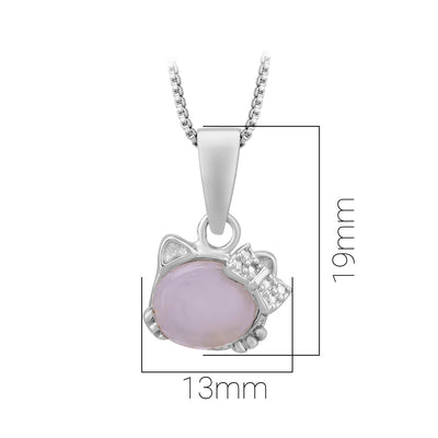 Pissara by Sukkhi Spectacular 925 Sterling Silver Cubic Zirconia Pendant With Chain For Women And Girls|with Authenticity Certificate, 925 Stamp & 6 Months Warranty