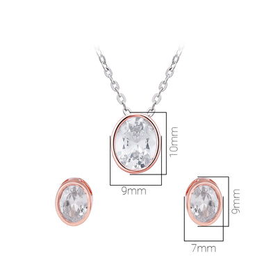 Pissara by Sukkhi Amazing 925 Sterling Silver Cubic Zirconia Pendant Set For Women And Girls|with Authenticity Certificate, 925 Stamp & 6 Months Warranty